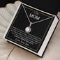 TO MY MOM - MOTHER'S DAY GIFT FROM SON - ETERNAL HOPE NECKLACE