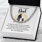Father's Day Special Gift - Happy Father's Day - Cuban Link Chain