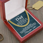 Father's Day Special Gift - Happy Father's Day - Cuban Link Chain