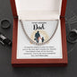Father's Day Special Gift - Happy Father's Day - Cuban Link Chain