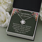 Congratulations on your Graduation | Love Knot Necklace
