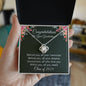 Congratulations on your Graduation | Love Knot Necklace