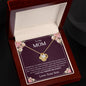 TO MY MOM - MOTHER'S DAY GIFT FROM SON - LOVE KNOT NECKLACE
