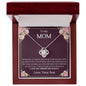 TO MY MOM - MOTHER'S DAY GIFT FROM SON - LOVE KNOT NECKLACE