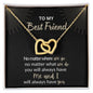 To My Best Friend| Interlocking Hearts