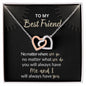 To My Best Friend| Interlocking Hearts