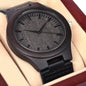 Father's Day Special Gift - Happy Father's Day - Wooden Watch