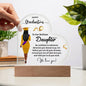 Perfect Graduation Gift - Congratulations - Acrylic Heart Plaque