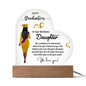 Perfect Graduation Gift - Congratulations - Acrylic Heart Plaque