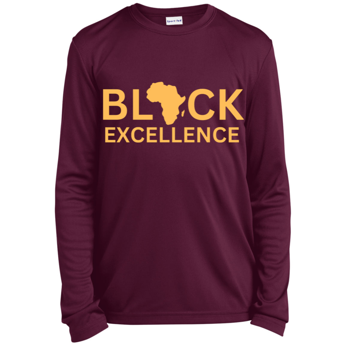 BLACK Excellence YOUTH LONG SLEEVE TSHIRTS