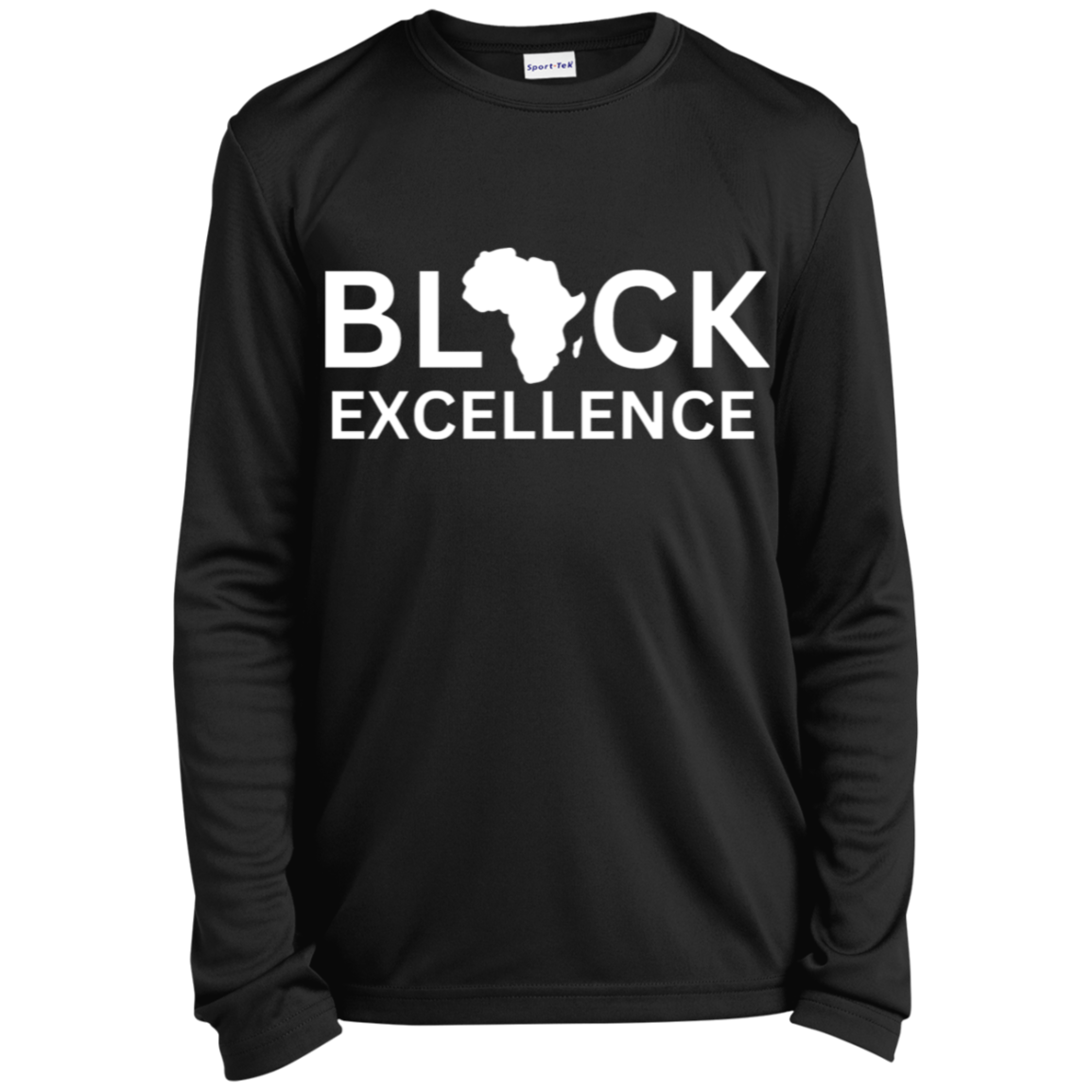 BLACK Excellence YOUTH LONG SLEEVE TSHIRTS