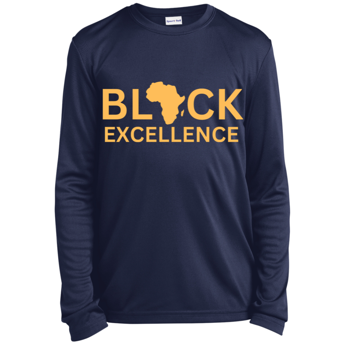 BLACK Excellence YOUTH LONG SLEEVE TSHIRTS