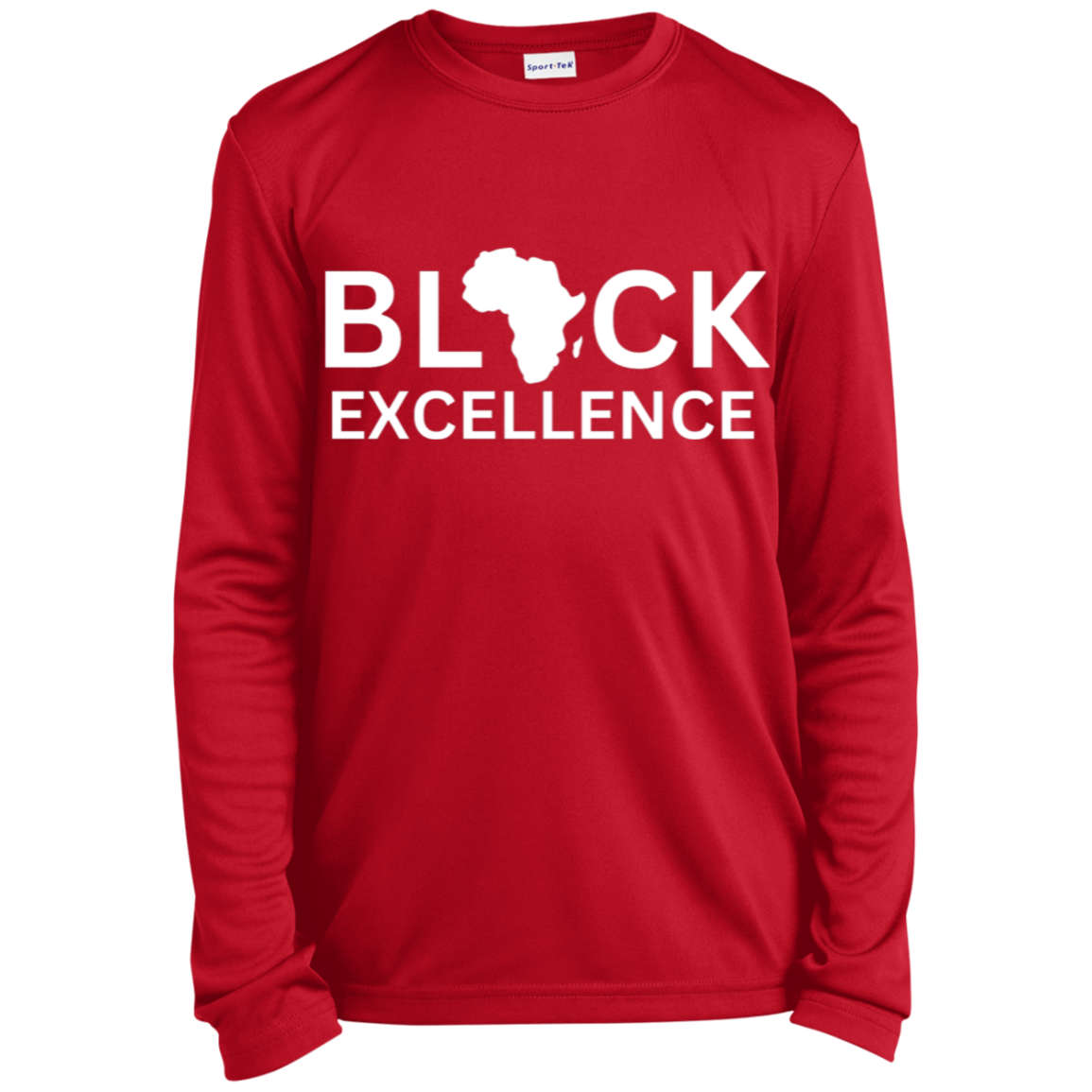 BLACK Excellence YOUTH LONG SLEEVE TSHIRTS