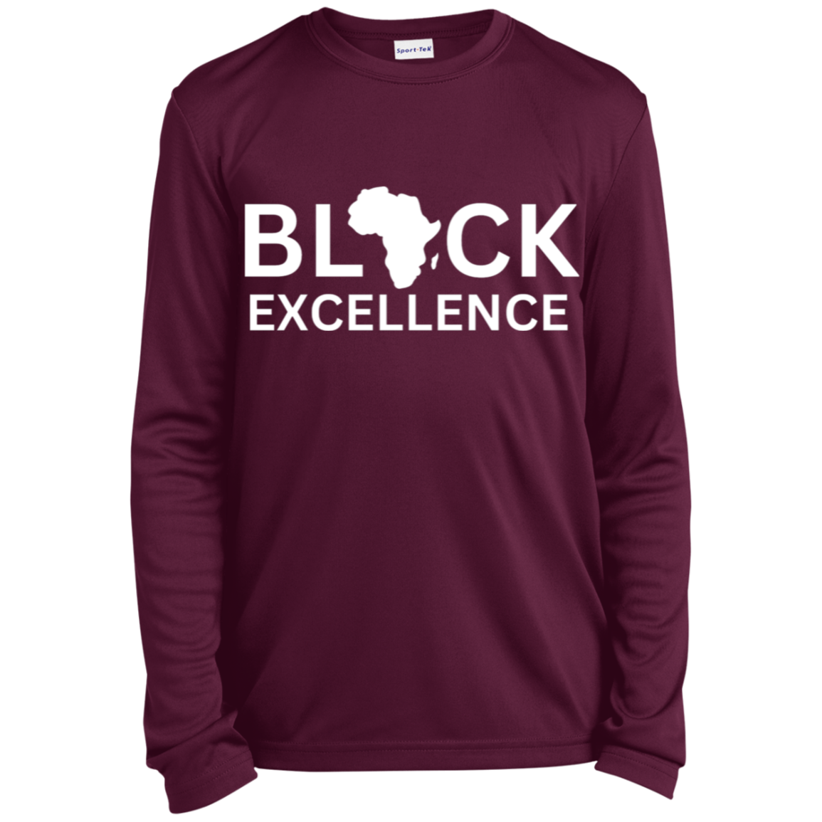 BLACK Excellence YOUTH LONG SLEEVE TSHIRTS