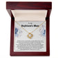 TO MY BOYFRIEND'S MOM - HAPPY MOTHER'S DAY - LOVE KNOT  NECKLACE