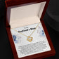 TO MY BOYFRIEND'S MOM - HAPPY MOTHER'S DAY - LOVE KNOT  NECKLACE