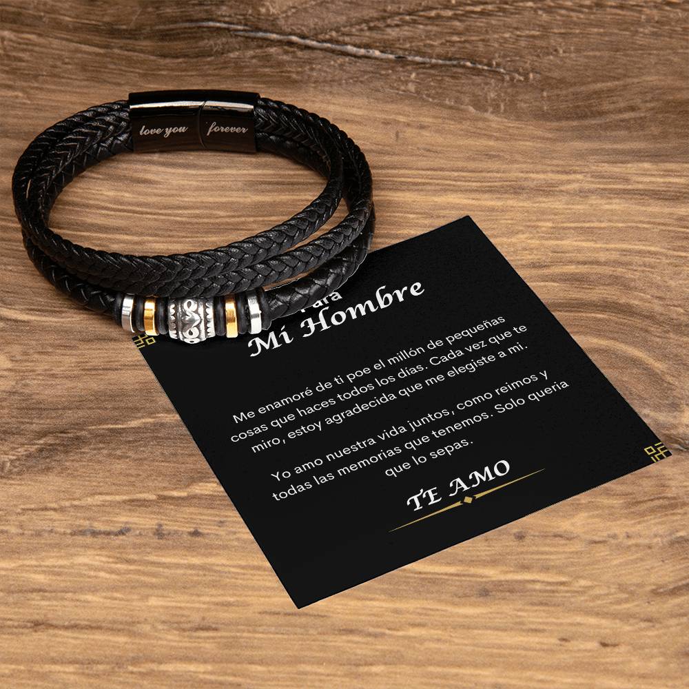 Para Mi Hombre | Love You Forever Bracelet