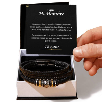 Para Mi Hombre | Love You Forever Bracelet