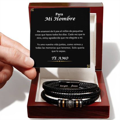 Para Mi Hombre | Love You Forever Bracelet